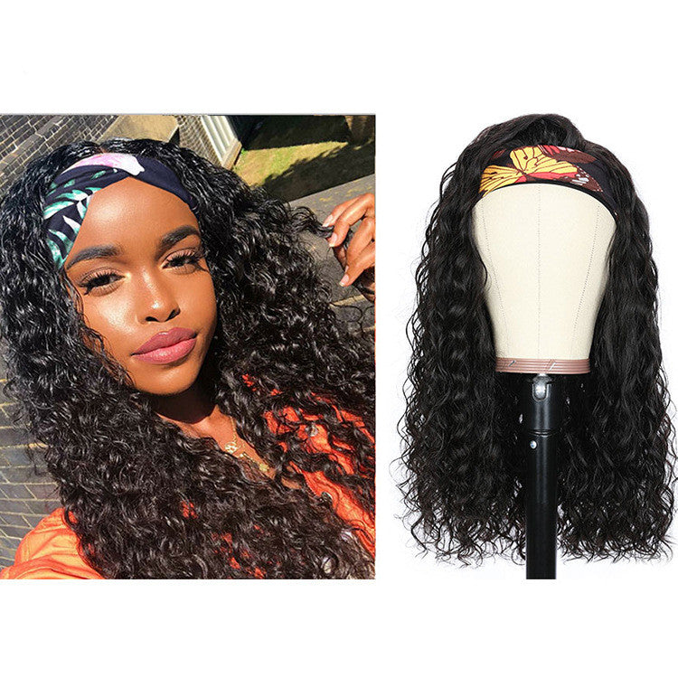 Brazilian Water Wave Headband Wigs