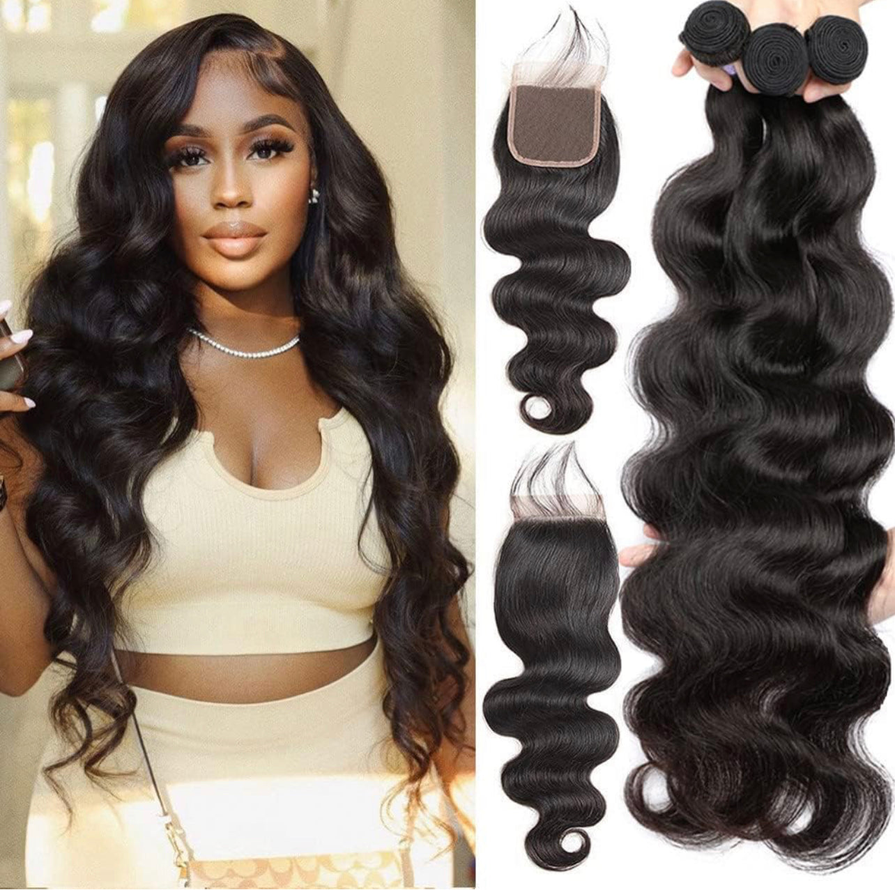 Brazilian Loose Wave Bundles