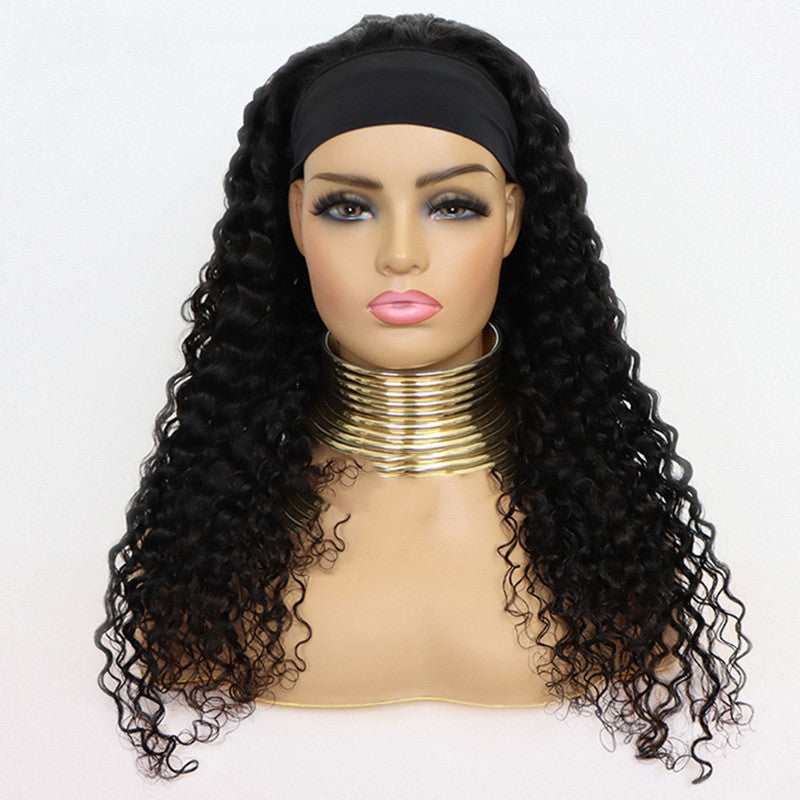 Brazilian Water Wave Headband Wigs