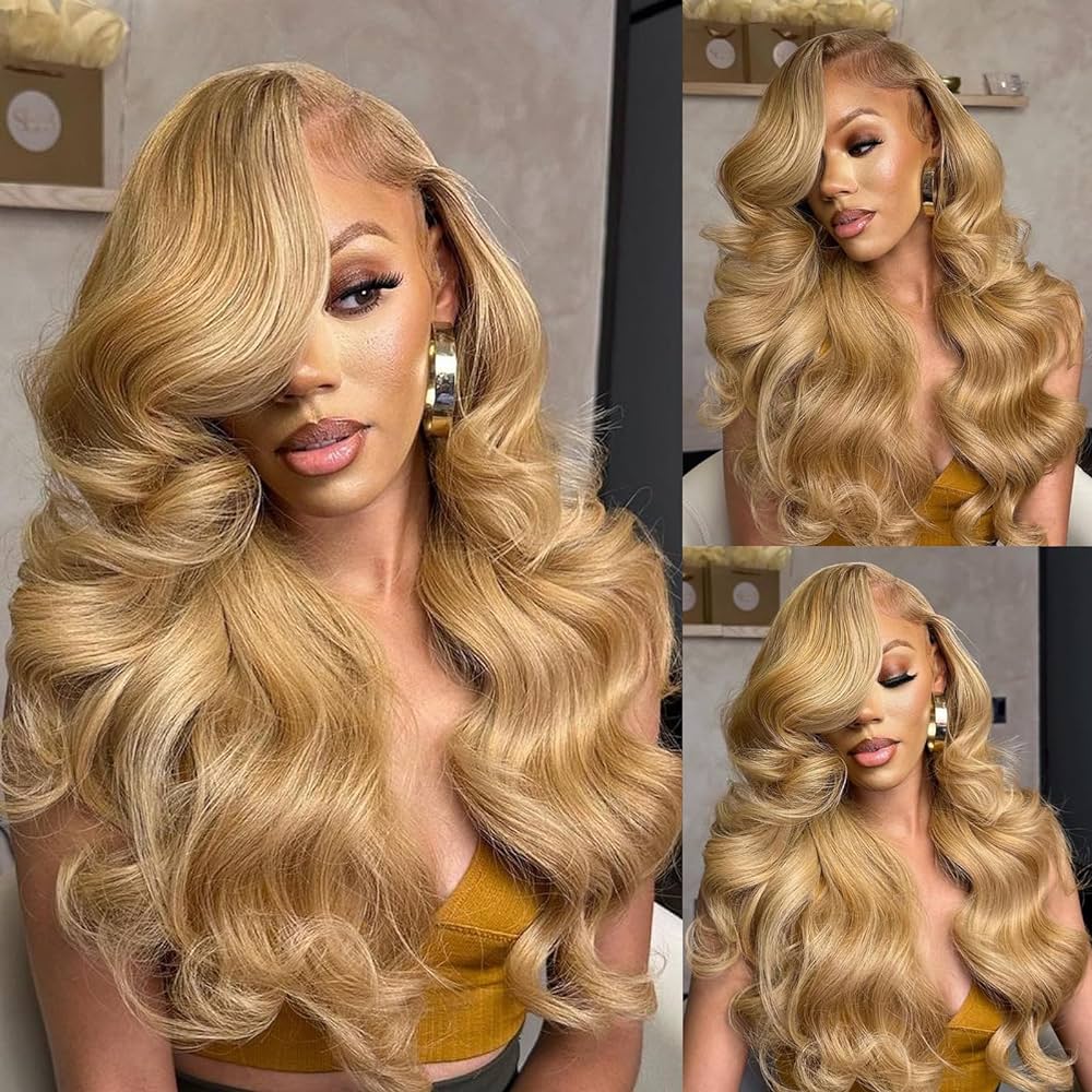 Honey Blonde 13x4 Frontal Wig